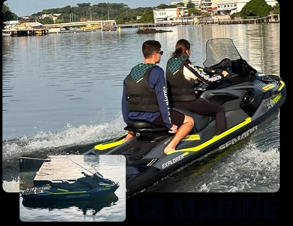 Aula prática de navegação da LZ Marine